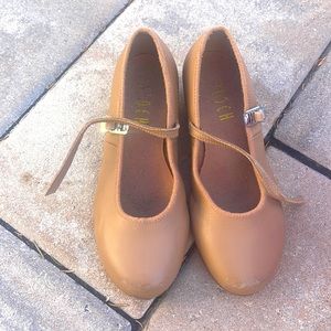 Bloch nude tap shoes size 13 1/2